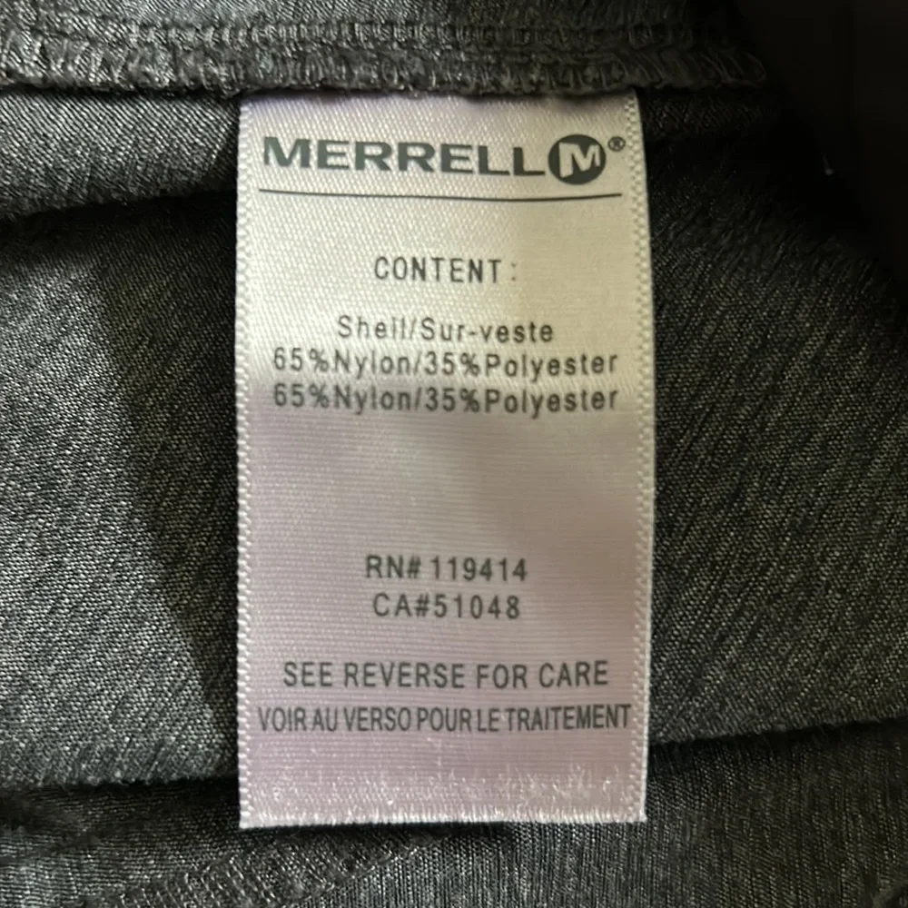 Merrell Gray Opti Wick Bermuda Shorts Size 8 - Picture 5 of 5